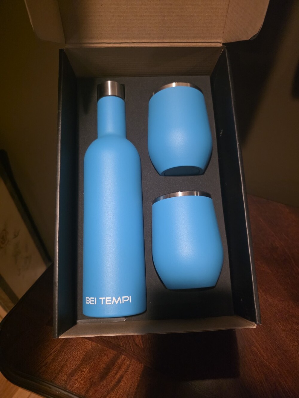 NEW BEI-TEMPI INSULATED BOTTLE & TUMBLER SET